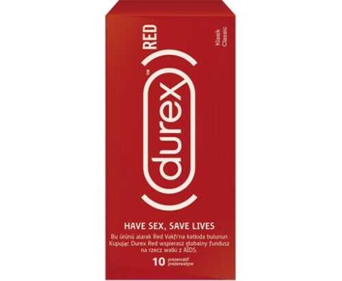 Durex Kondomy Red  10 ks/bal. Durex