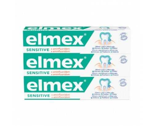 Elmex Zubní pasta Sensitive Professional  3 x 75 ml Elmex