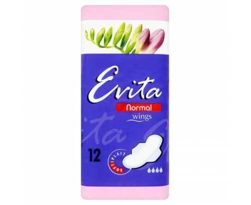 Evita Normal vložky s bočními křidélky 12 ks/bal. Evita