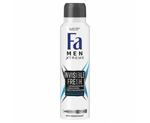 Fa Antiperspirant Men Xtreme Invisible Fresh 48H Protection (Anti-perspirant) 150 ml Fa