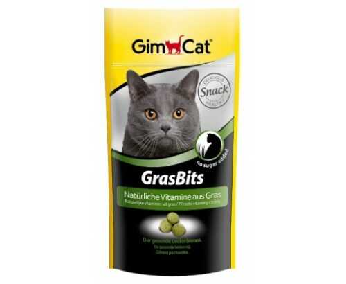 GIMCAT GRAS BITS tabl. s kočičí trávou 40g GIMBORN