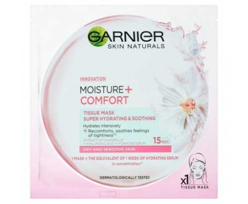 Garnier Moisture + Comfort superhydratační zklidňující textilní maska 32 g Garnier
