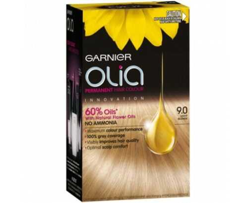 Garnier Permanentní olejová barva na vlasy bez amoniaku Olia 7.4 intenzivní měděná Garnier