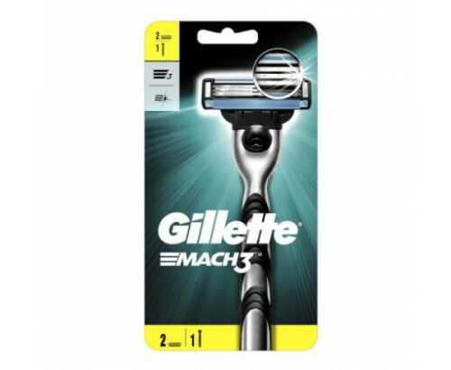 Gillette Holicí strojek Mach3 + 2 hlavice Gillette