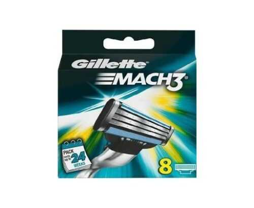 Gillette Mach3 náhradní břity 8 ks Gillette