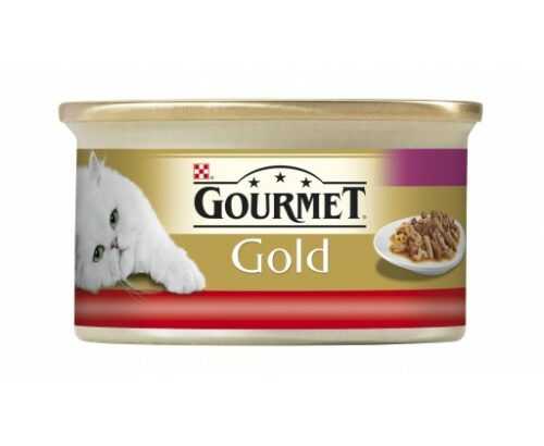 Gourmet Gold s hovězím a kuřetem 85g GOURMET