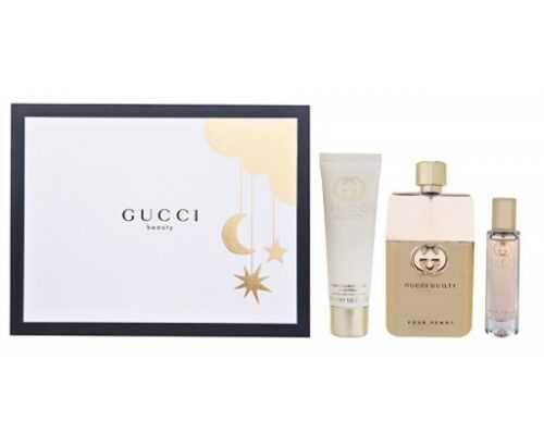 Gucci Guilty Pour Femme Eau de Parfum - EDP 90 + tělové mléko 50 ml + EDP 15 ml Gucci