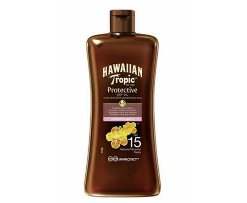 Hawaiian Tropic Suchý olej na opalování SPF 15 Hawaiian Tropic (Protective Dry Oil)  100 ml Hawaiian Tropic
