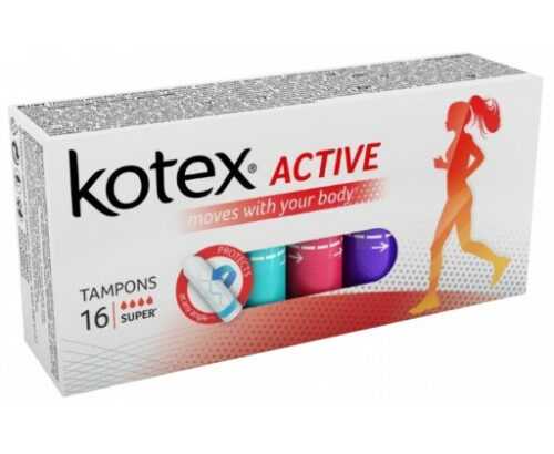 KOTEX® Active Super tampony 16 ks Kotex
