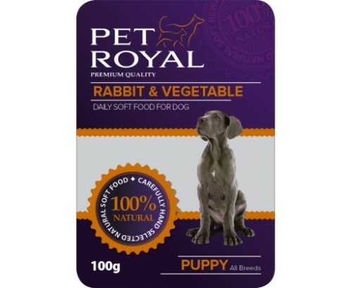 Kap.Pet Royal Dog kralik+zelenina 100g PET ROYAL