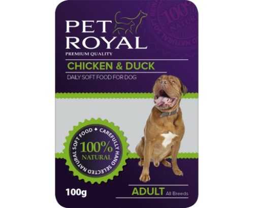 Kapsička Pet Royal Dog kure+kachna 100g PET ROYAL
