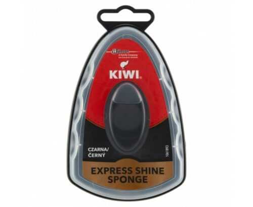 Kiwi Express Shine černý vosk a houbička 6 ml Kiwi