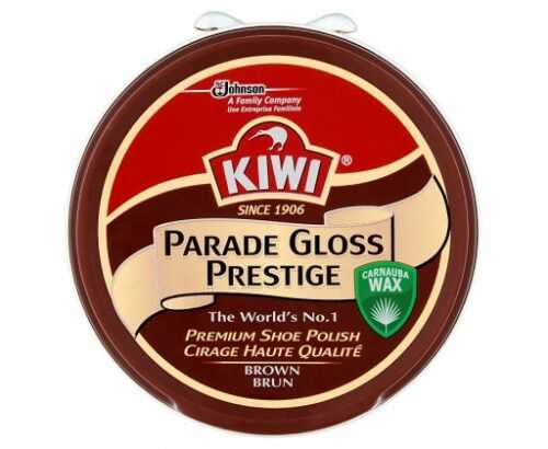 Kiwi Parade gloss prestige krém na obuv hnědý 50 ml Kiwi