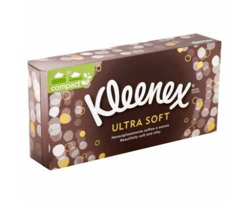 Kleenex Ultra Soft Box papírové kapesníky 3vrstvé 80 ks Kleenex
