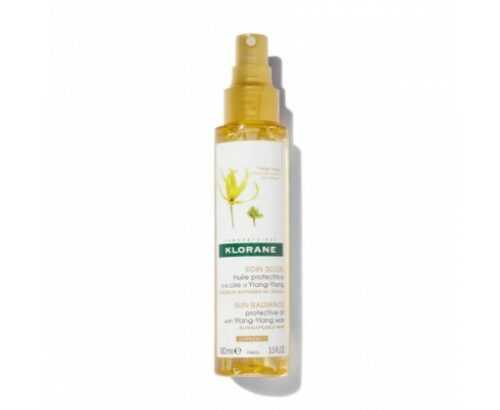 Klorane Ochranný olej pro vlasy namáhané sluncem Ylang-Ylang (Sun Radiance Protective Oil)  100 ml Klorane