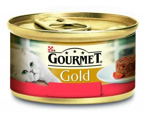 Konzerva GOURMET Gold Sav.Cake hovězí a rajče 85g GOURMET