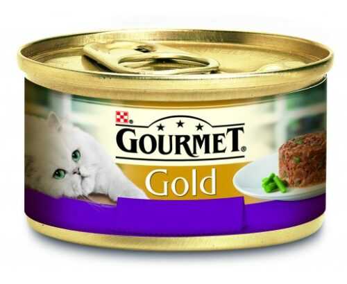 Konzerva GOURMET Gold Sav.Cake jehněčí a faozlky 85g GOURMET