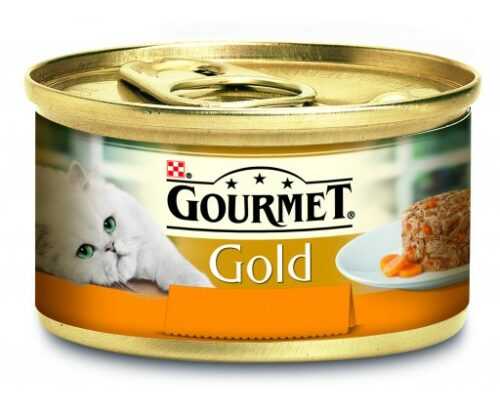 Konzerva GOURMET Gold Sav.Cake kuřecí a mrkev 85g GOURMET