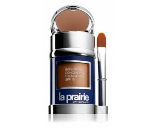 La Prairie tekutý make-up s korektorem SPF 15 (Skin Caviar Concealer Foundation) Sunset Beige 30 ml + 2 g La Prairie
