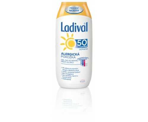 Ladival Gel na ochranu proti slunci pro alergickou pokožku OF 50  200 ml Ladival