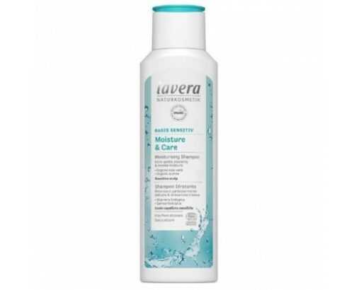 Lavera Hydratační šampon s BIO mandlovým mlékem a aloe vera Basis Sensitiv  250 ml Lavera