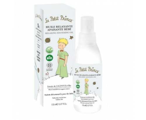 Le Petit Prince Relaxační masážní olej pro děti s výtažky z měsíčku lékařského  150 ml Le Petit Prince