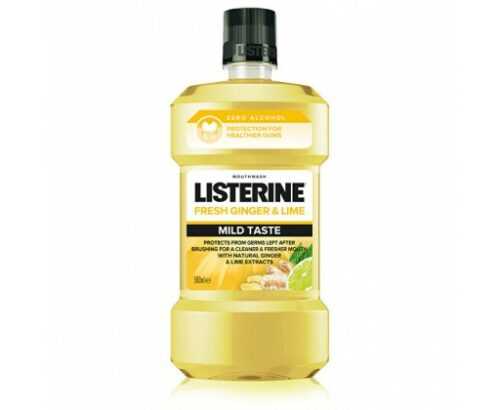 Listerine Ústní voda Fresh Ginger & Lime Mild Taste 500 ml Listerine