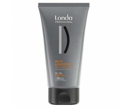 Londa Professional Gel na vlasy pro mokrý efekt Men Liquefy It  150 ml Londa Professional
