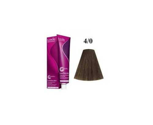 Londa Professional Permanentní krémová barva na vlasy Permanent Color Extra Rich Creme 4/0 Medium Brunette 60 ml Londa Professional