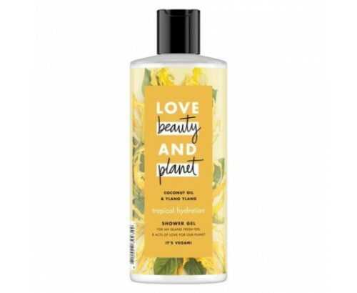 Love Beauty and Planet Hydratační sprchový gel s ylang-ylang a kokosovým olejem (Tropical Hydration Shower Gel) 500 ml Love Beauty and Planet