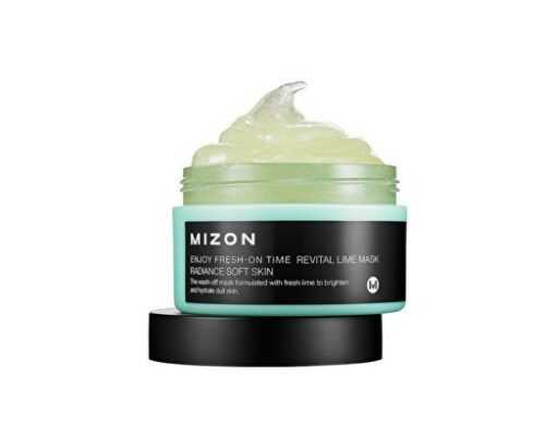 Mizon Radiance Soft Skin revitalizační maska s limetkou na povadlou pleť 100 ml Mizon