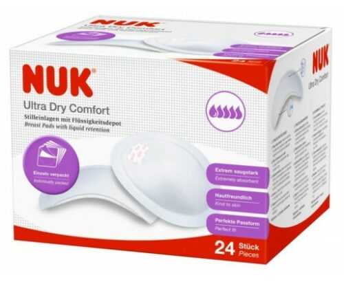 NUK Prsní polštářky Ultra Dry Comfort 24 ks Nuk