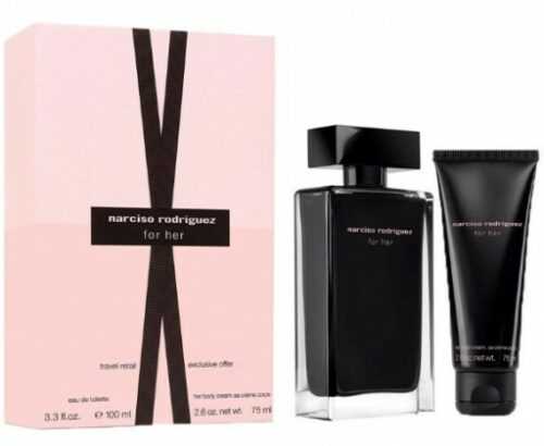 Narciso Rodriguez For Her - EDT 100 ml + tělové mléko 75 ml Narciso Rodriguez