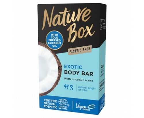 Nature Box Tuhé sprchové mýdlo Coconut Oil  100 g Nature Box