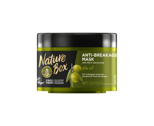 Nature Box maska proti lámavosti vlasů Olive Oil  200 ml Nature Box