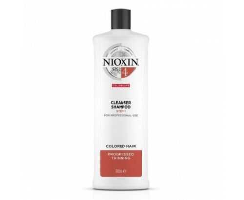 Nioxin Čisticí šampon pro jemné barvené výrazně řídnoucí vlasy System 4 1000 ml Nioxin