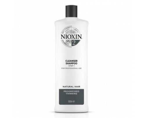 Nioxin Čisticí šampon pro jemné výrazně řídnoucí přírodní vlasy System 2 300 ml Nioxin