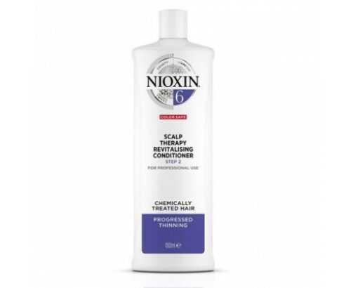 Nioxin Revitalizér pokožky pro řídnoucí normální až silné přírodní i chemicky ošetřené vlasy System 6  300 ml Nioxin