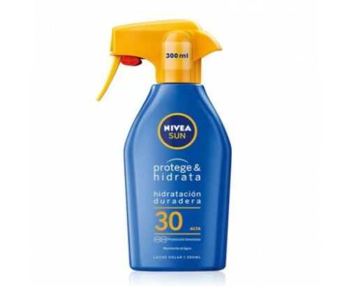 Nivea Hydratační sprej na opalování OF 30 Sun (Protect & Moisture Trigger Spray)  300 ml Nivea