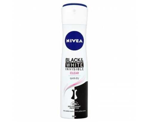 Nivea Invisible for Black & White Clear antiperspirant 150 ml Nivea