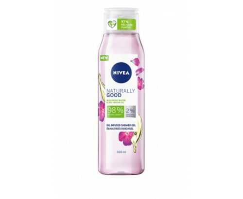 Nivea Sprchový gel Naturally Good Wild Rose (Oil Infused Shower Gel)  300 ml Nivea