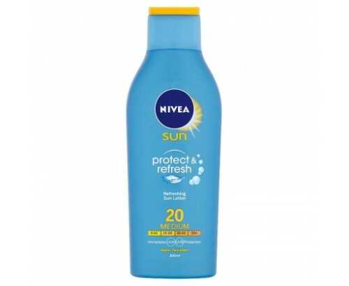 Nivea Sun Protect & Refresh osvěžující mléko na opalování OF 20 200 ml Nivea