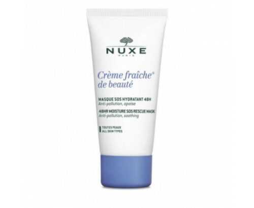 Nuxe Hydratační maska pro všechny typy pleti Creme Fraiche De Beauté (48 HR Moisture SOS Rescue Mask)  50 ml Nuxe