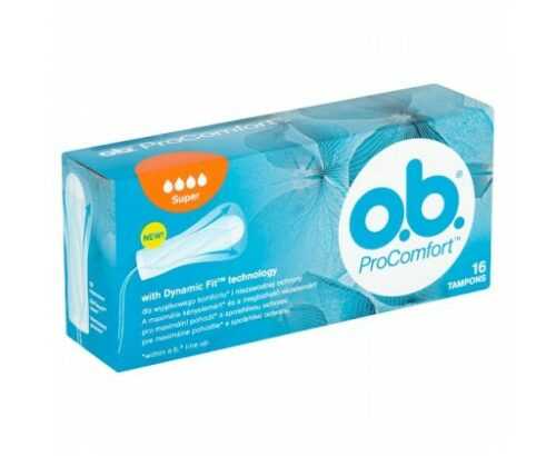 O.B. Pro Comfort hygienické tampony Super  16 ks/bal. O.B.