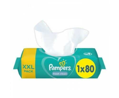 Pampers Fresh Clean vlhčené ubrousky XXL 80 ks Pampers