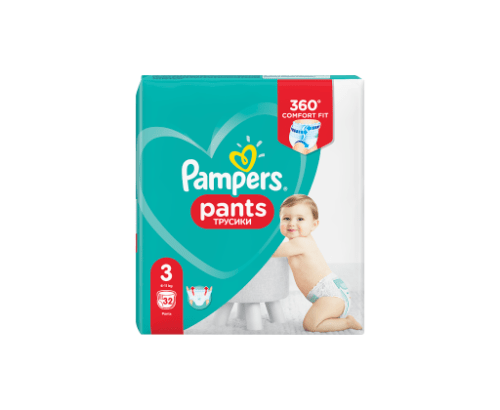 Pampers Pants plenkové kalhotky velikost 3