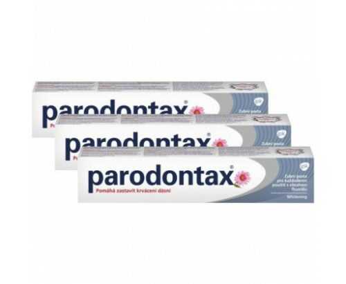 Parodontax Zubní pasta s bělicím účinkem Whitening Tripack  3 x 75 ml Parodontax