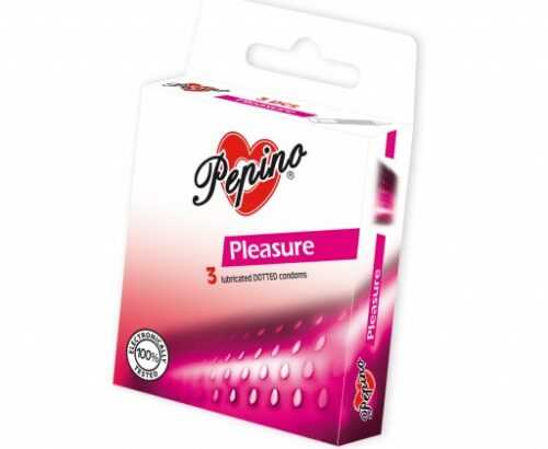Pepino Pleasure kondomy z přírodního latexu 3 ks Pepino