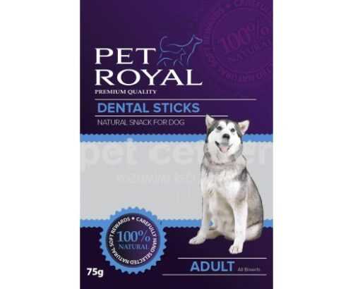 Pet Royal Dog Dental sticks zeleno-cervena 75g PET ROYAL