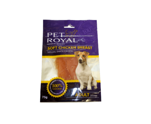 Pet Royal Dog Soft kuřecí prsa 75g PET ROYAL